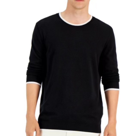 Alfani Other - COPY - Alfani Lightweight Sweater W/ Contrast Edge